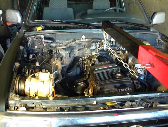 1991 Toyota pickup engine swap